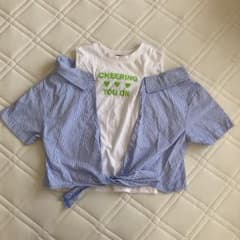 肩出しＴシャツ　130のサムネイル