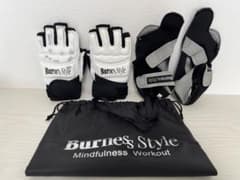 【新品未使用】Burnes Style LAVA L トレーニンググローブセット 未使用LAVA ラバ バーネススタイル グローブ&シューズ セット売り（M