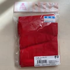 ハイソックス 赤 未使用のサムネイル