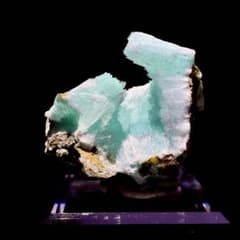 【標本性抜群/繊細針状結晶】中国 雲南省産 ブルーアラゴナイト　鉱物標本　原石 標本性抜群/繊細針状結晶】中国 雲南省産 ブルーアラゴナイト 鉱物標本
