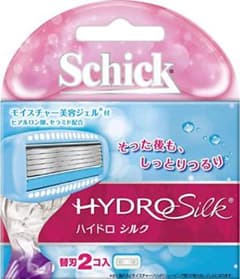 シック ハイドロシルク ホルダー 替刃2個入 2セットのサムネイル