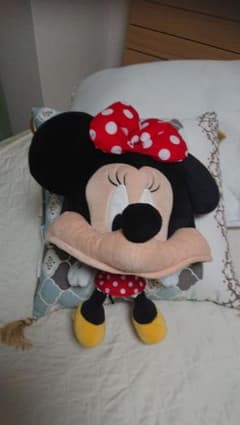 【ほぼ未使用】ディズニーミニーちゃん帽子のサムネイル