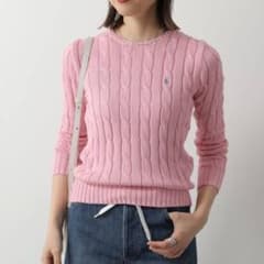 ラ*ン様 POLO RALPH LAURENピンク セーターのサムネイル