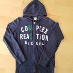 【値下】DIESELスウェットジップパーカー　Mサイズのサムネイル