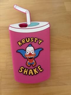シンプソンズKrusty Shake iPhoneケース ピンクのサムネイル