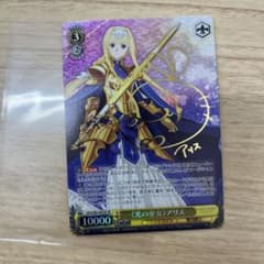 ソードアート・オンライン光の巫女アリス SP サインカード ヴァイス