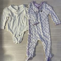 baby GAP ロンパース 2枚セット 6-12ヶ月　70cmのサムネイル