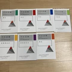 【シュン様向け】アガルート 司法試験 2024 総合講義論証集 7冊セットのサムネイル