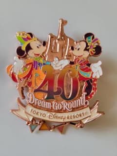 新品】東京ディズニーリゾート 40周年 ピンバッジ - メルカリ