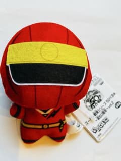 スーパー戦隊シリーズ　ちびぐるみ　祝50周年　ニンジャレッド　ぬいぐるみのサムネイル