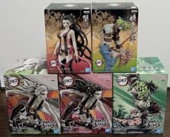 귀멸의 칼 妓夫太郎 堕姫フィギュアセット全5種