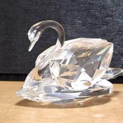 ​極美品 スワロフスキー クリスタル置物 スワン 白鳥 高級輝き 元箱なし 極美品 スワロフスキー クリスタル置物 スワン 白鳥 高級輝き 元箱なし