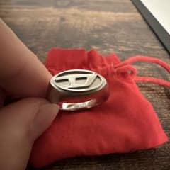 DIESEL ロゴリング ステンレスのサムネイル