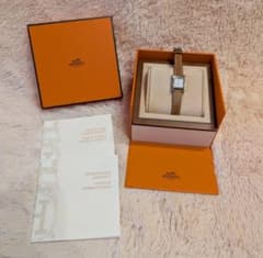 HERMES 時計 エルメス Hウォッチ シルバーのサムネイル