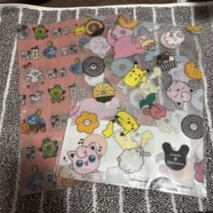 ミスタードーナツ ポケモン クリアファイル 2枚セットのサムネイル