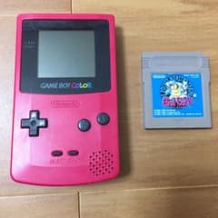 ゲームボーイカラー本体とソフトのセットのサムネイル