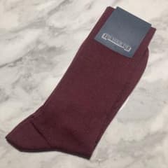 TIE YOUR TIE バーガンディ ソックス ワインレッド パープルのサムネイル