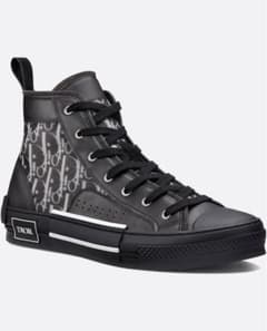 P*e様 Dior ハイカットスニーカー ブラックのサムネイル