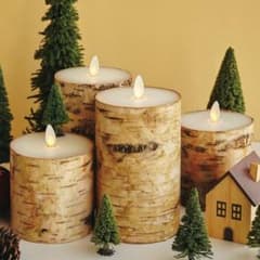 新品未使用❗️ルミナラ バーチピラー 大、小 2個セット販売 新品 未使用 ルミナラ バーチピラー 3.5×6 LED キャンドルフラワー資材