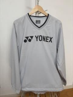 YONEX 裏地付Vブレーカー アイスグレー326 XOサイズ　美品のサムネイル