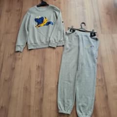 着用1回 ユニクロ KAWS セットアップ 150サイズ トレーナー＆パンツ
