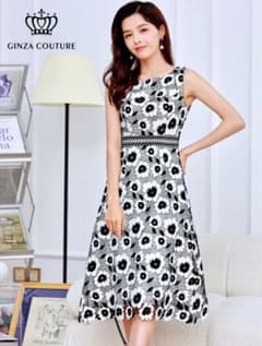 ERUKEI ドレス/GINZA COUTURE Aラインドレスワンピース♡のサムネイル