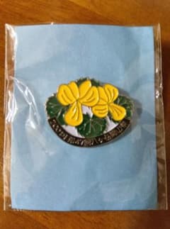 【八ヶ岳】2001年第47回八ヶ岳開山祭 登山記念 ピンバッジ（未開封）のサムネイル