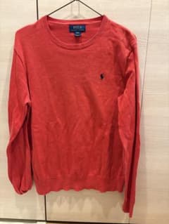 POLO RALPH LAUREN クルーネックニット レッド XLのサムネイル