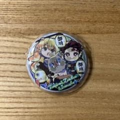 鬼滅の刃　ぴた！でふぉめ缶バッジ　嘴平伊之助　竈門炭治郎　我妻善逸のサムネイル