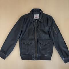 Levi Strauss & Co. ブラックレザージャケットのサムネイル