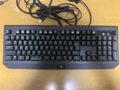 Razer BlackWidowUltimate 2016 日本語配列 緑軸のサムネイル