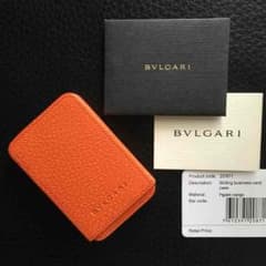 【ターボ様専用】ブルガリ レアなオレンジ Pigskin orangeのサムネイル