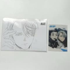 ユーリ!!! on ICE ヴィクトル 原画ポストカード クリアカード - メルカリ