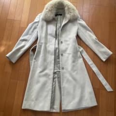 INEDファー付きロングコートのサムネイル