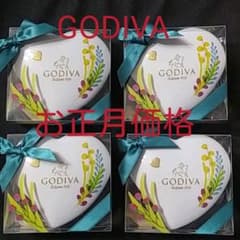 GODIVA  Gキューブアソートメントミニハート缶　X4のサムネイル