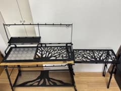 ネイチャートーンズ/キッチンカウンターテーブル大樹ver ツーバーナー