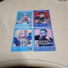ホロマートクリアカード4種のサムネイル