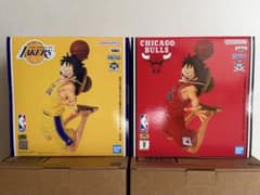 ワンピース モンキー・D・ルフィ NBAフィギュア セット レイカーズ