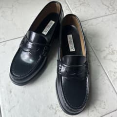 極美品】HARUTA ARVIN レディース ローファー ブラック 25EEE - メルカリ