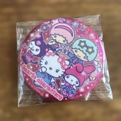 サンリオキラキラビック缶バッジ2 キキララ、クロミ、キティ、マイメロのサムネイル