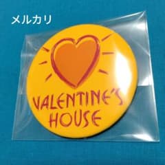 昭和レトロ とんねるず ねるとん紅鯨団 バレンタインハウス 缶バッジ