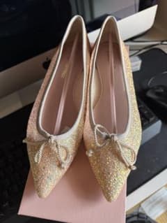 Pretty Ballerinas グリッター バレエシューズ 38.のサムネイル