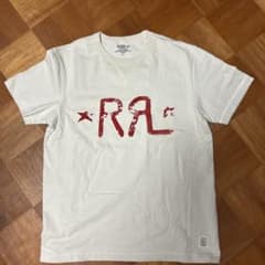 RRL Ralph Lauren ロゴプリント Tシャツ ベージュLのサムネイル