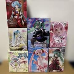 【大特価】初音ミク フィギュア7個セット➕おまけのサムネイル
