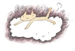 雲にうかぶねこのサムネイル
