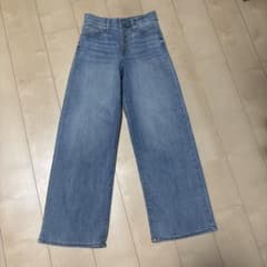BANANA REPUBLIC ハイライズ ワイドレッグ デニム 25のサムネイル
