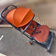 低頻度使用】シンコンパクトベビーカーβ カバークッション付き - メルカリ