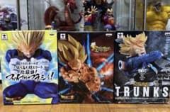 ドラゴンボール 孫悟空、ベジータ、トランクス3点セット - メルカリ