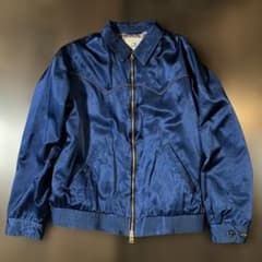 DUFFER INDIGO ネイビー サテンブルゾン Sサイズ - メルカリ