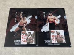 新日本プロレス 50周年記念 一番くじ クリアファイルのサムネイル